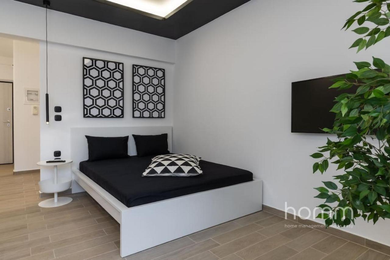 34Sqm Minimal Homm Apartment With Acropolis View Atina Dış mekan fotoğraf